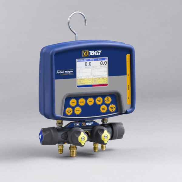 Mini Refrigeration System Analyzers (Mini RSA) by the company Yellow Jacket HVAC Charging Systems