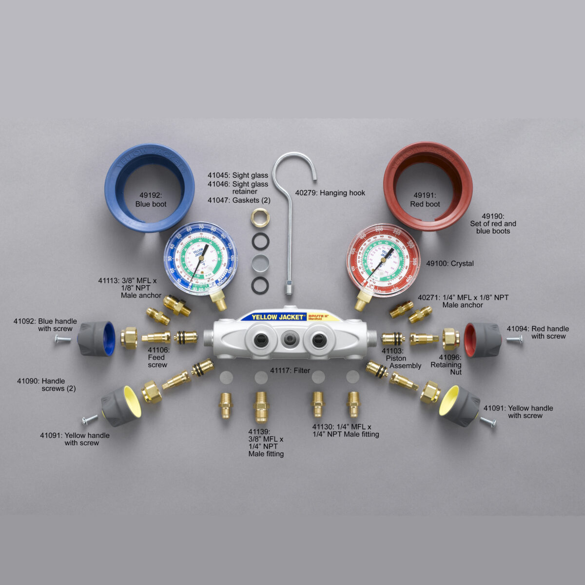 Charging Systems Parts by the company Yellow Jacket HVAC Charging Systems