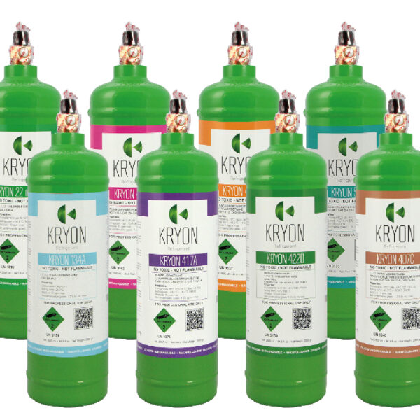 Mini Kryon Refrigerant Cylinders by the company General Gas Refrigerants & Cylinders