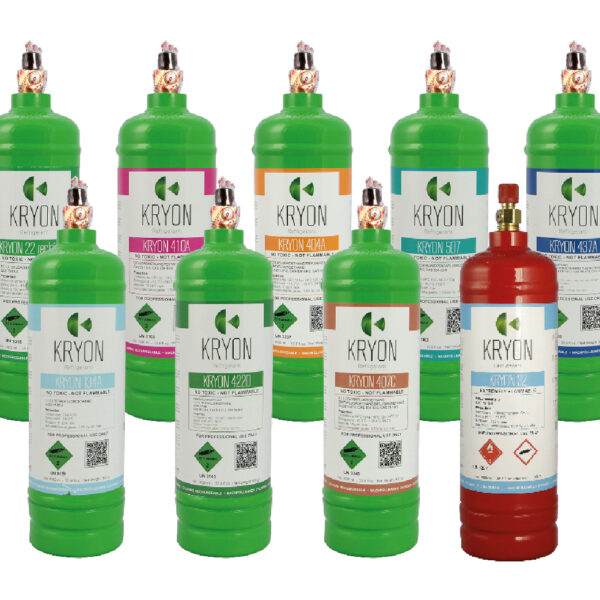 Mini Kryon Refrigerant Cylinders by the company General Gas Refrigerants & Cylinders